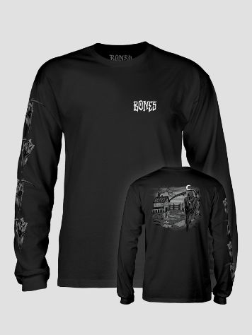 Bones Wheels Reaper Burial Lang&aelig;rmet t-shirt