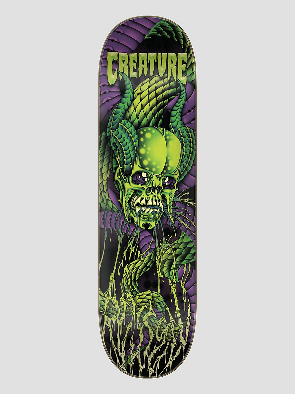 Creature Russell Serpent Skull 8.6" Skateboard Deck purple kaufen