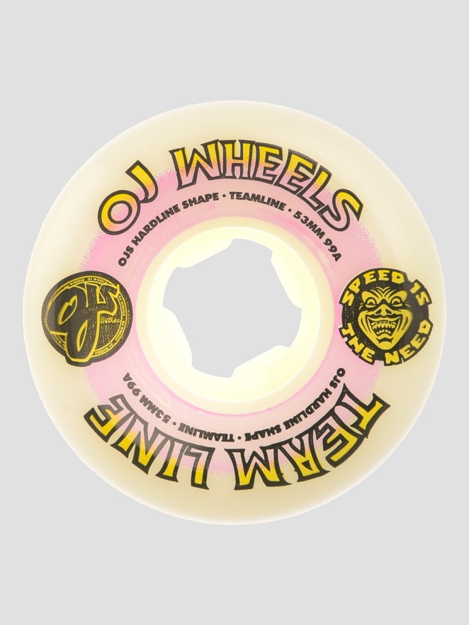 OJ Wheels Team Line Original Hardline 99A 53mm Rollen