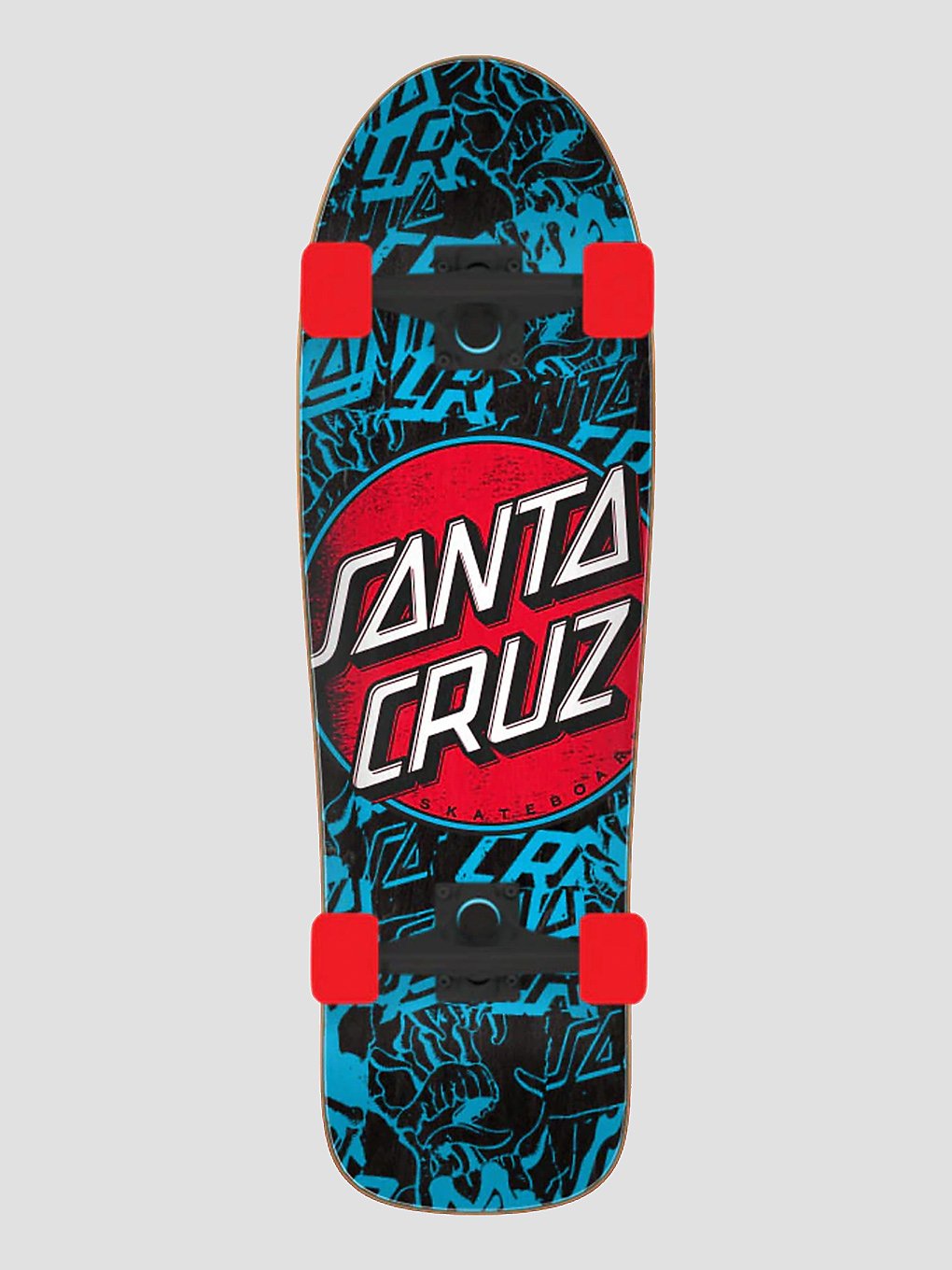 Santa Cruz Contra Distress Shaped Cruzer 9.7" Cruiser blue kaufen