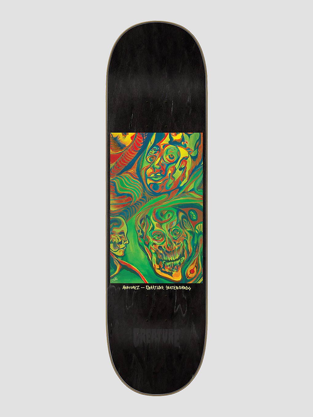 Creature Martinez Time Warp LG 8.6" Skateboard Deck black kaufen