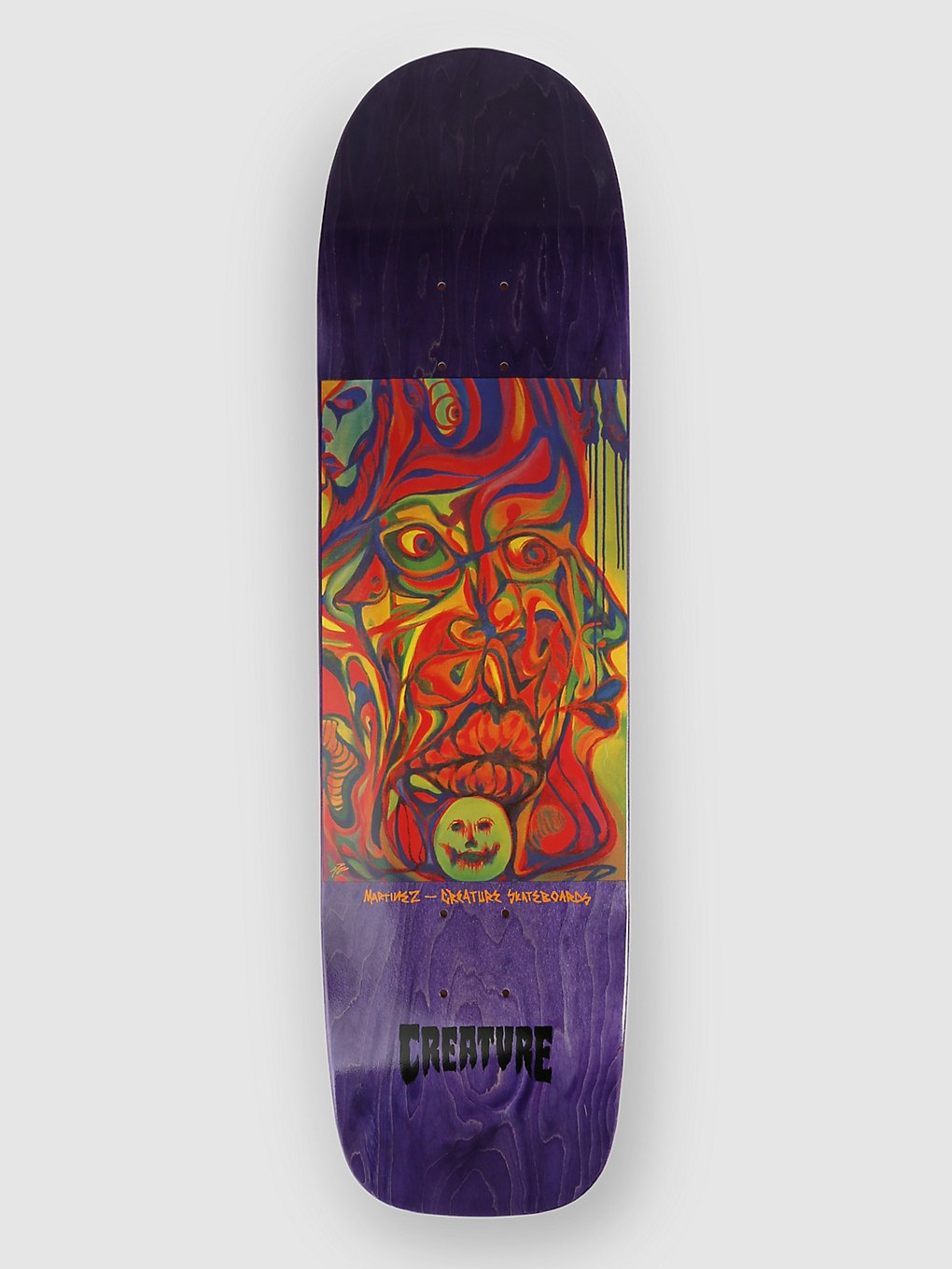 Creature Martinez Time Warp SM 8.25" Skateboard Deck purple kaufen