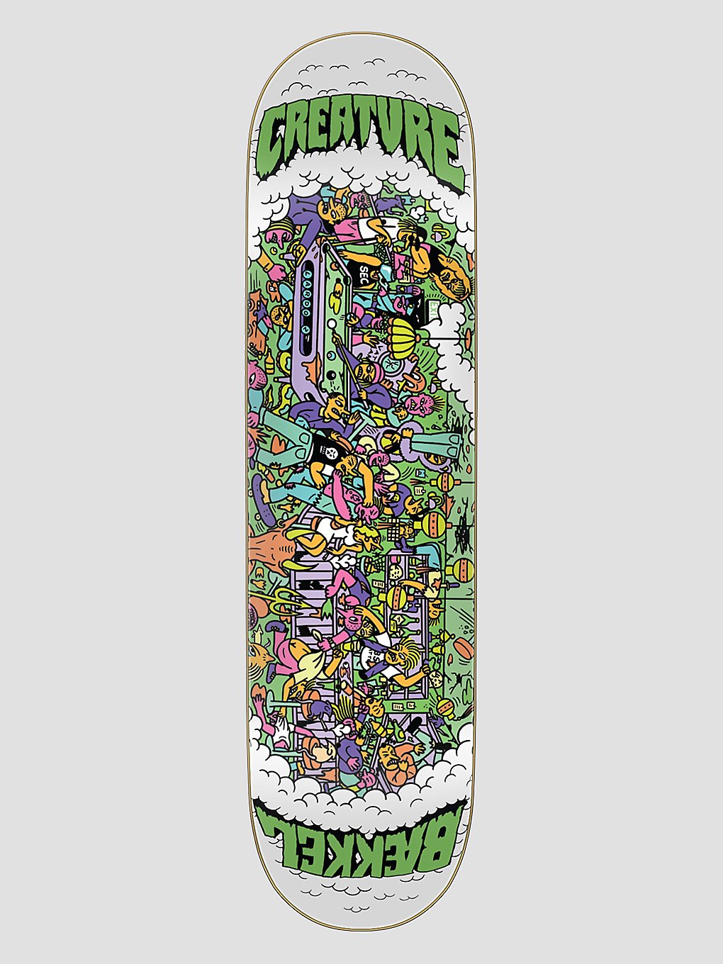 Creature Baekkel Bar Crawl SM 8.0" Skateboard Deck multicolored kaufen