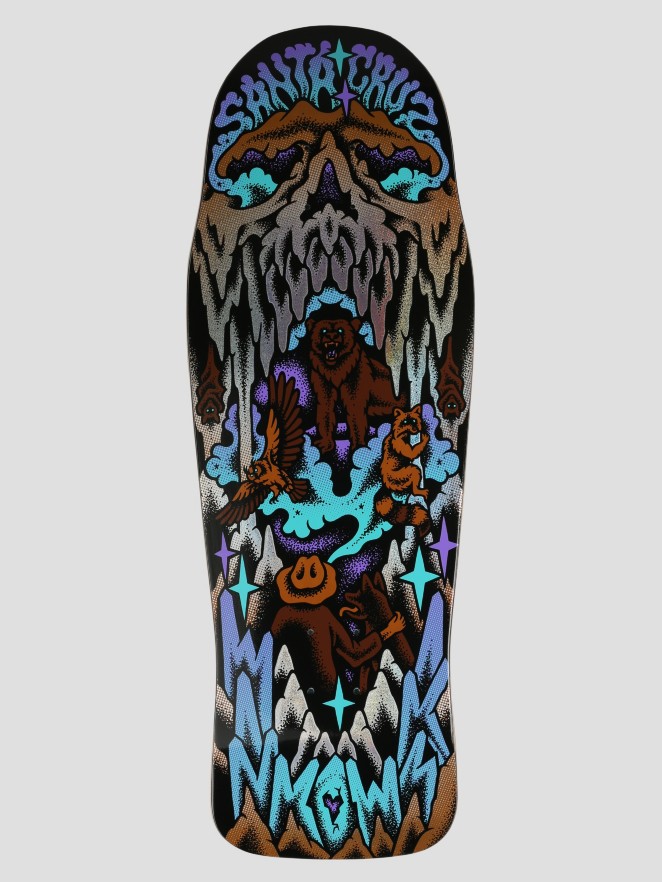 Santa Cruz Winkowski Crystal Cave Shaped 10.3″ Skateboard deck