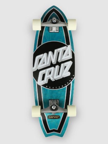 Santa Cruz Other Dot Surf Skate Carver 9.825&quot; Cruiser Completo