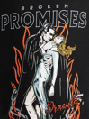 Broken Promises Dracula Bite Me Mikina s kapucí