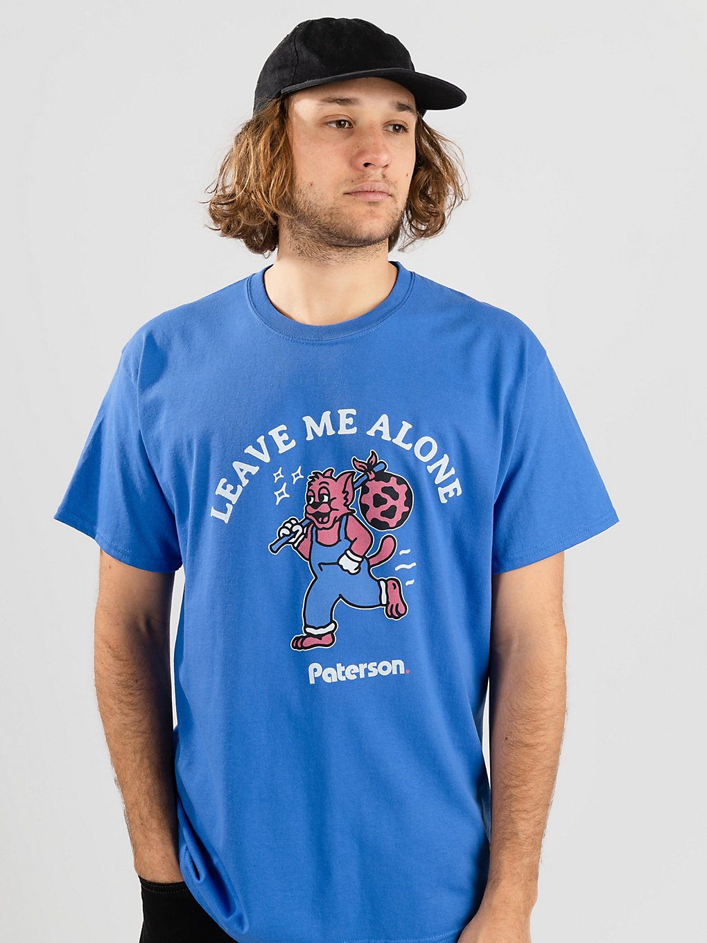Paterson Leave Me Alone T-Shirt blue kaufen