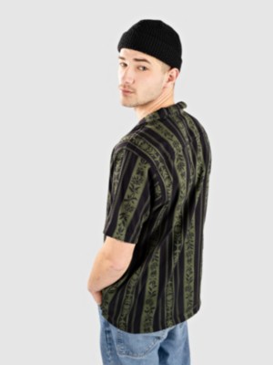 Topanga Vert Stripe Camicia