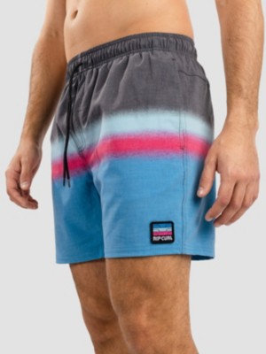 Surf Rip Tomato Curl Boardshorts Blue Revival Volley |