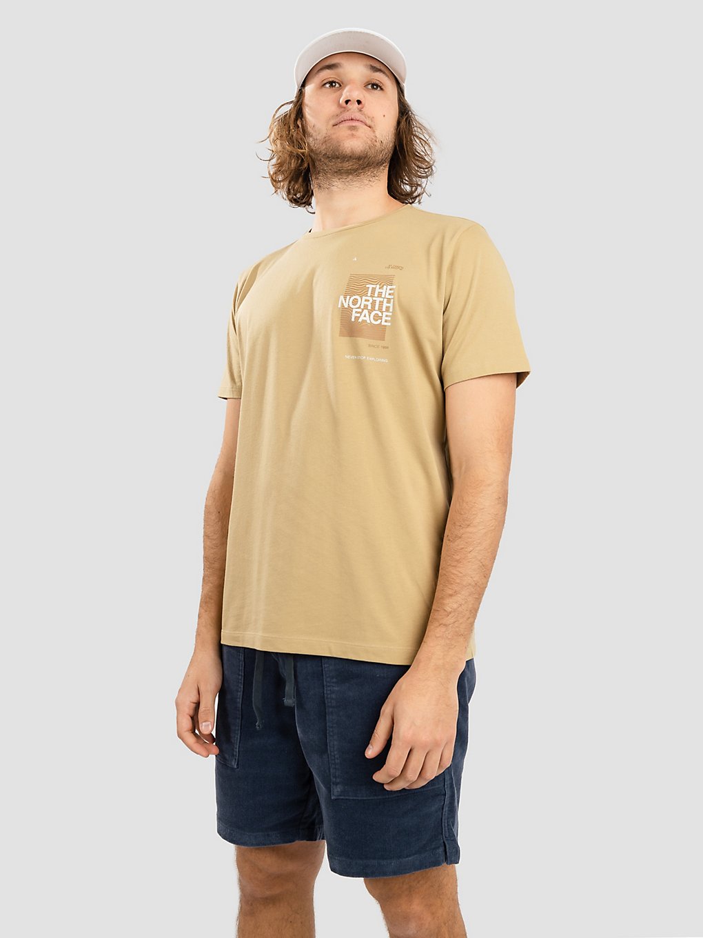 THE NORTH FACE Foundation Graphic T-Shirt khaki stone kaufen