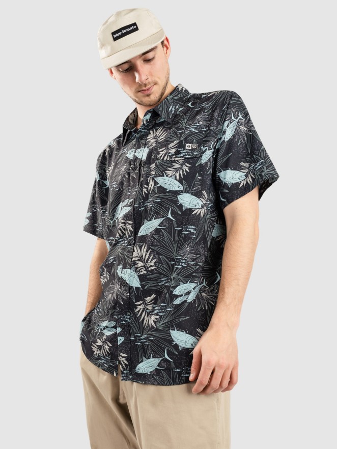 Salty Crew Feeding Frenzy Uv Woven Srajca