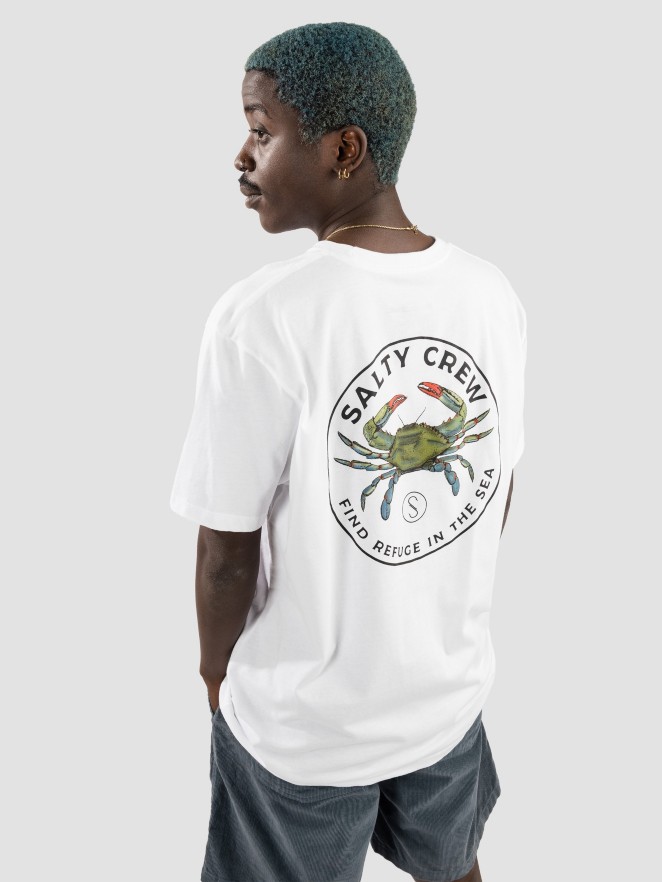 Salty Crew Blue Crabber Premium Camiseta