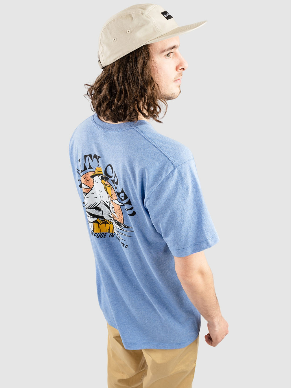 Salty Crew Gone Fishing Standard T-Shirt - buy at Blue Tomato