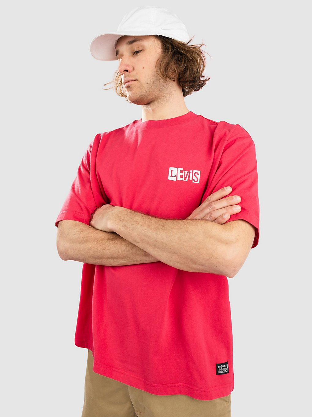 Levi's Skate Graphic Box T-Shirt lsc raspberry core red kaufen
