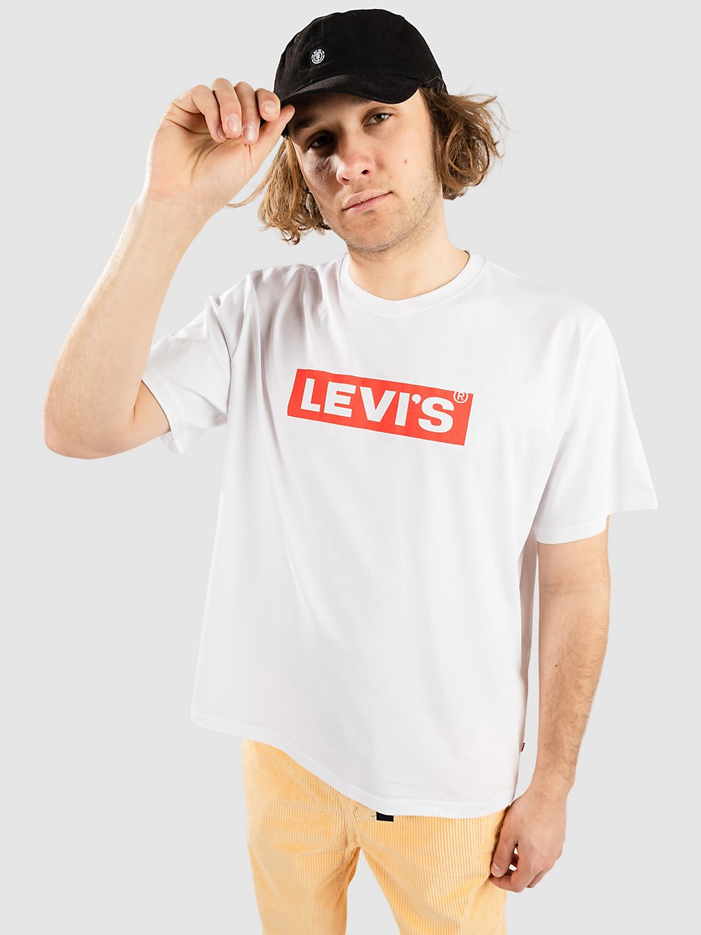 Levi's Relaxed Fit Reds T-Shirt boxtab+ white+ kaufen