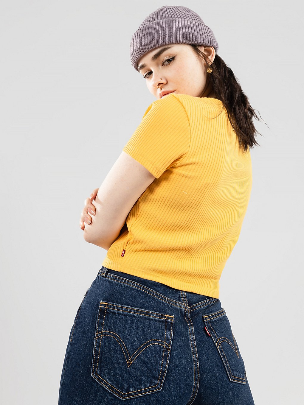 Levi's Rach Top T-Shirt amber yellow kaufen