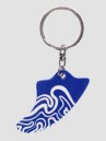 Blue Tomato Fin Keychain