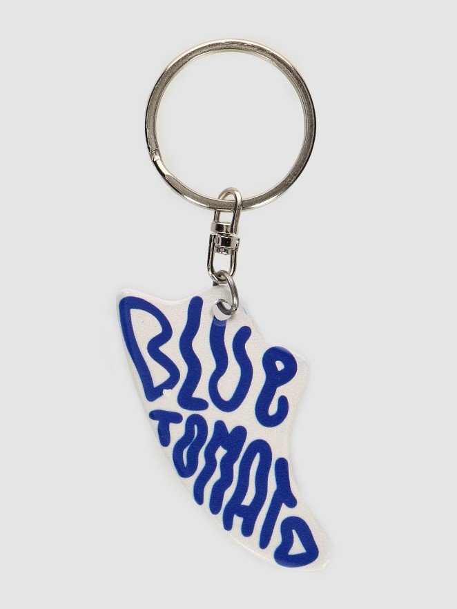 Blue Tomato Fin Keychain