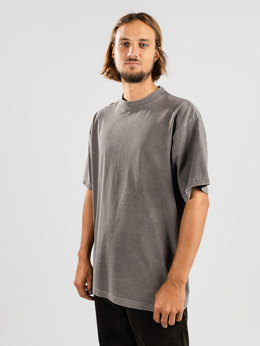 Shaka Wear 7.5 Max Heavyweight Garment Dye T-Shirt cement gray kaufen