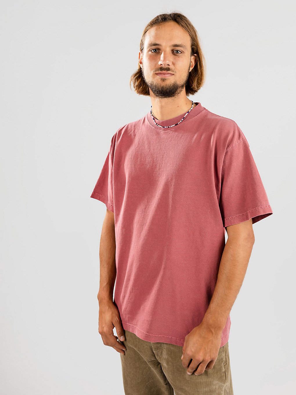 Shaka Wear 7.5 Max Heavyweight Garment Dye T-Shirt clay red kaufen