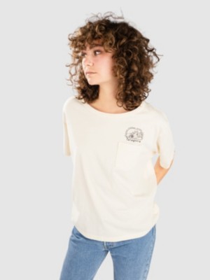Lost And Found Organic Easy Cut Pocket T-Paita