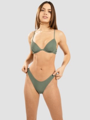 DAMSEL Textured Double Strap Underwire Bikini Top