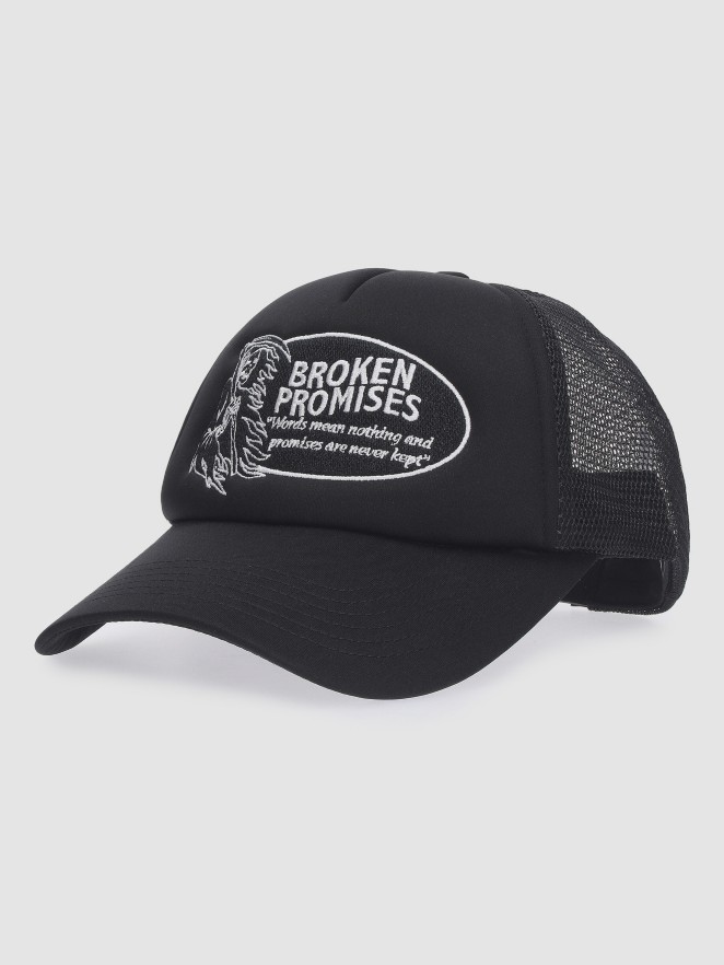 Broken Promises Last Words Trucker Cap