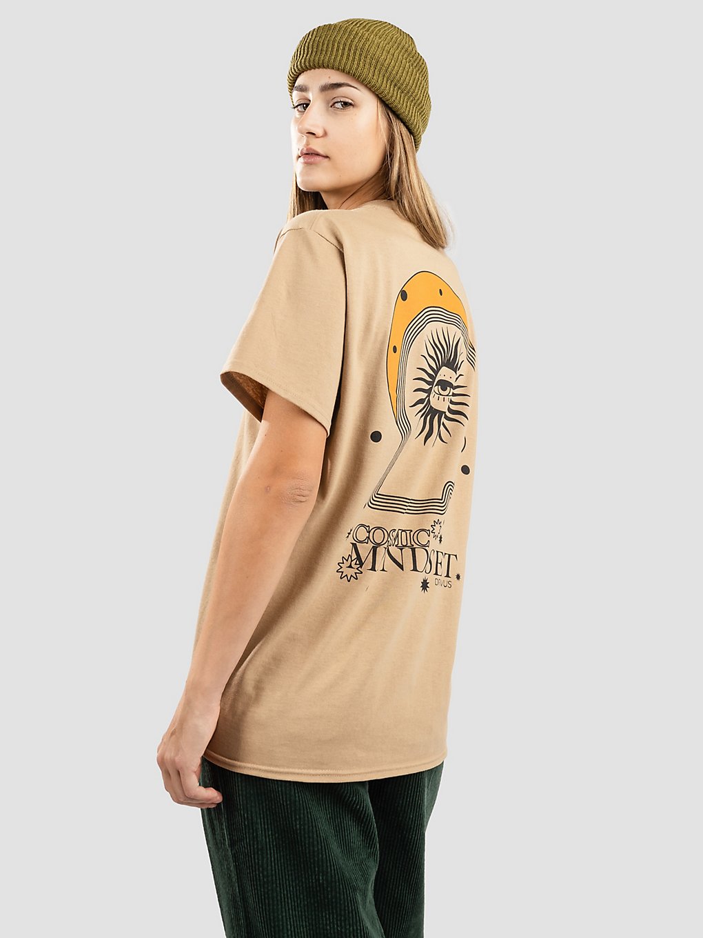 Dravus Cosmic Mindset T-Shirt sand kaufen