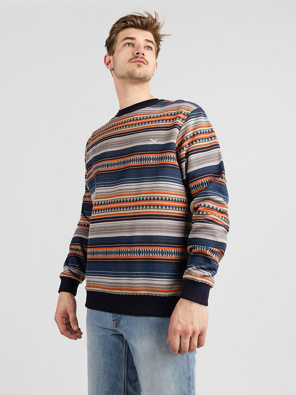 Iriedaily Vintachi Crew Sweater steelgrey kaufen