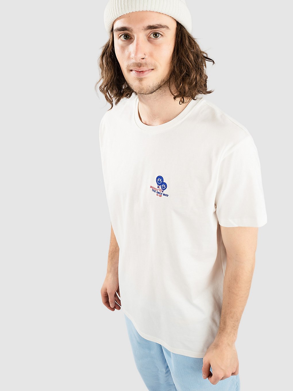 Iriedaily Way Up Emb T-Shirt offwhite kaufen