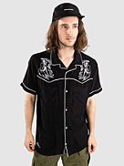 Duality Embroidered Button Up Camisa