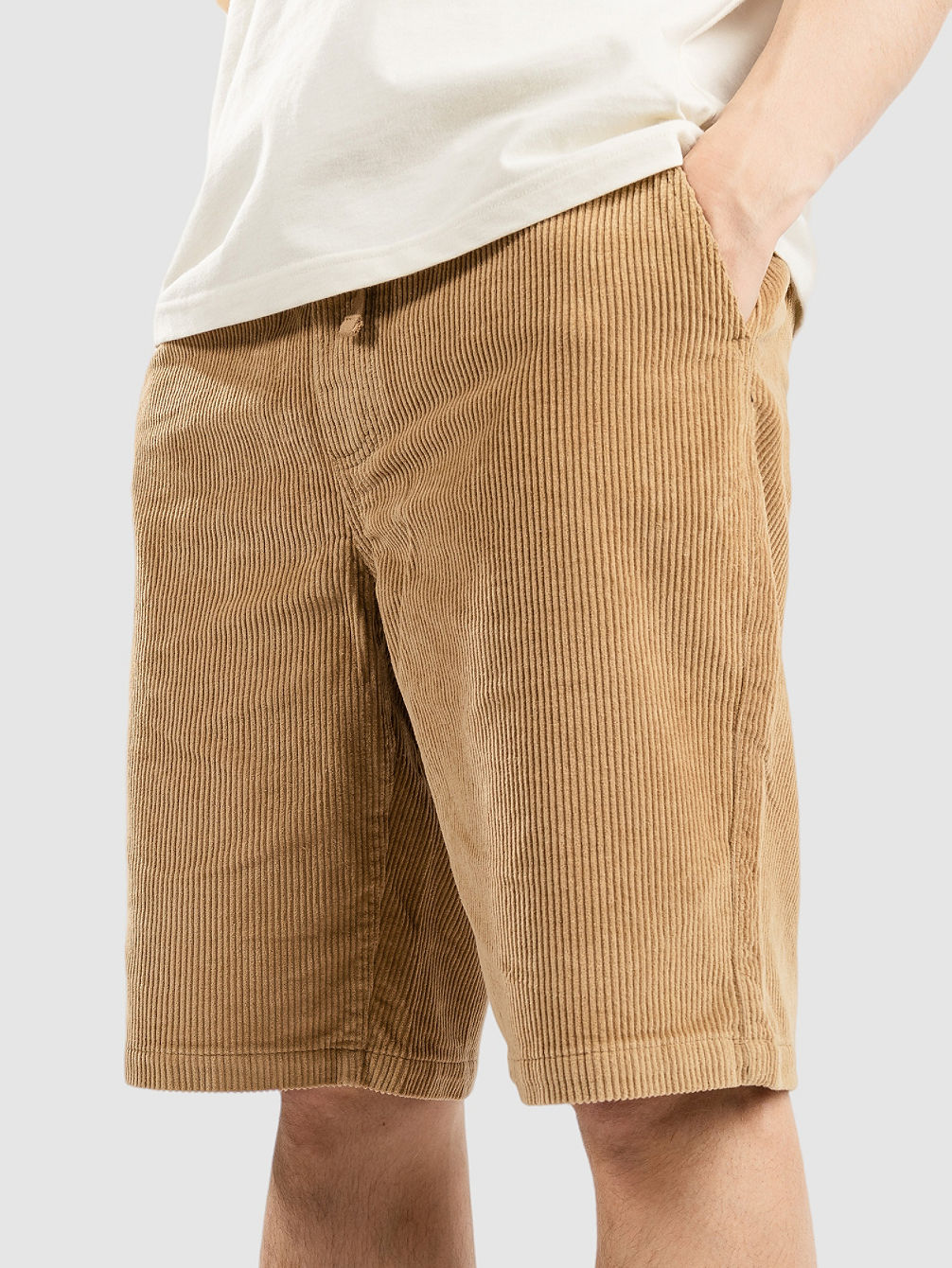 Loose Fit E-Waist Sk8 Cord Shorts