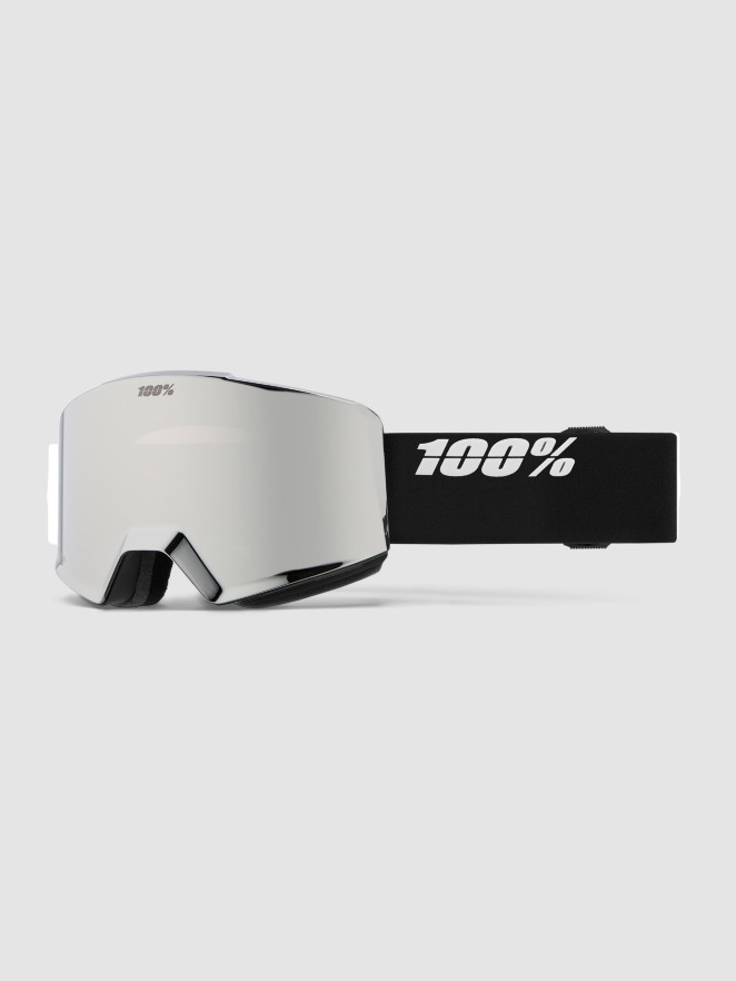 100Percent Norg Hiper Black/Silver Goggle