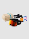 100Percent Snowcraft Xl Hiper Black/Red Goggle