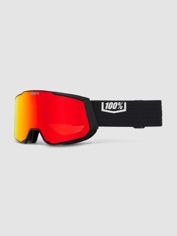 100Percent Snowcraft Xl Hiper Black/Red Goggle