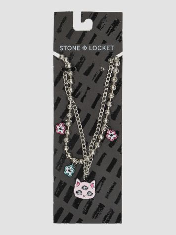 Stone and Locket Here Kitty Kette