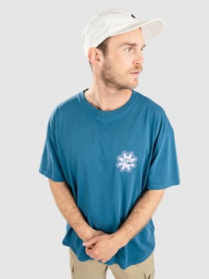 Blue T-Shirt | Quiksilver Psyched Qs Tomato