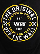 Off The Wall Checker Circle Camiseta