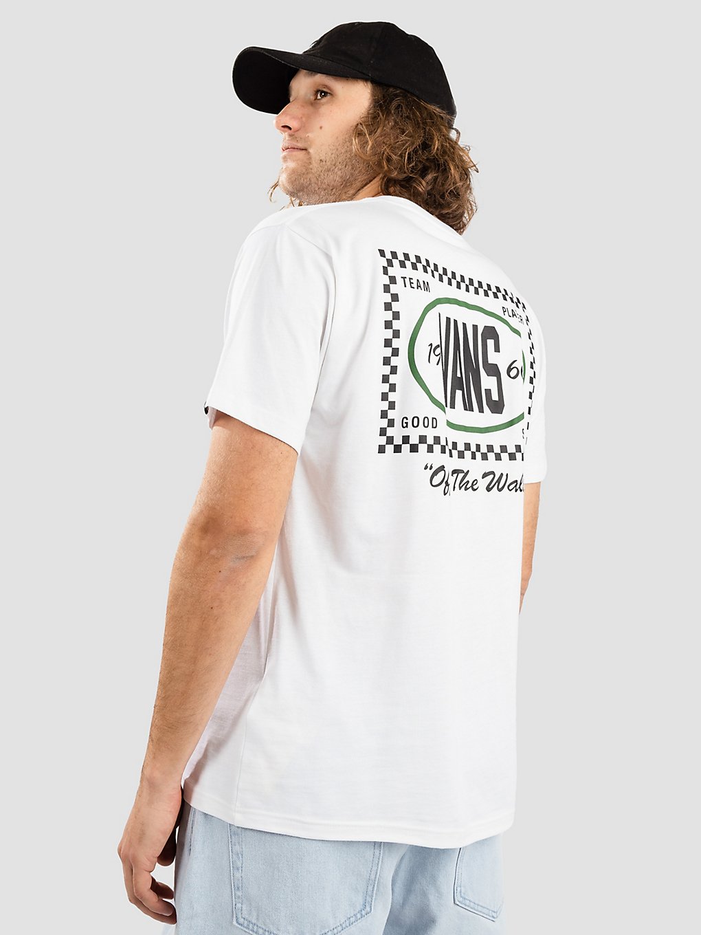 Vans Team Player Checkerboard T-Shirt white kaufen