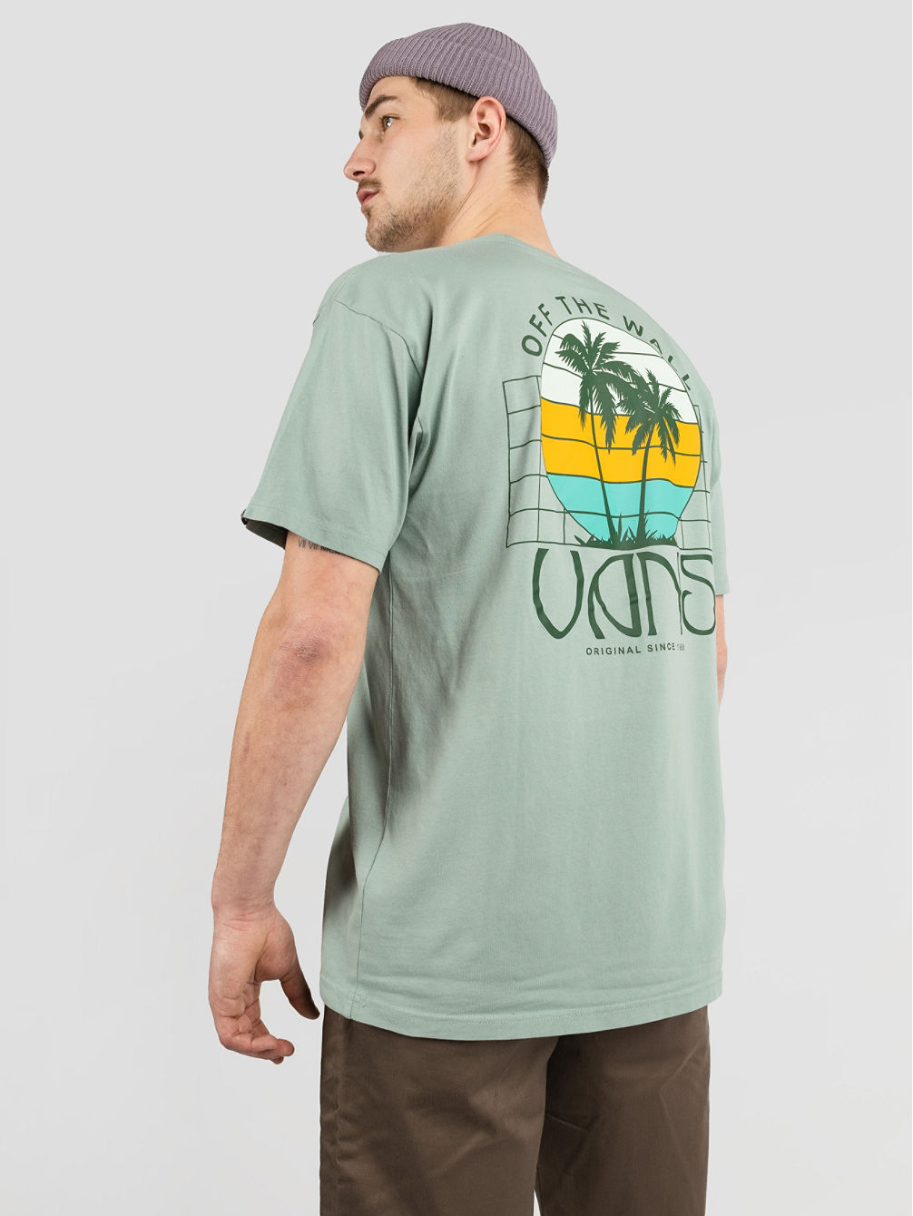 Sunset Dual Palm Vintage T-Shirt