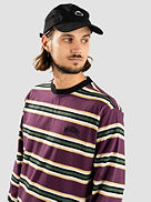 Thelema Stripe Langermet T-skjorte