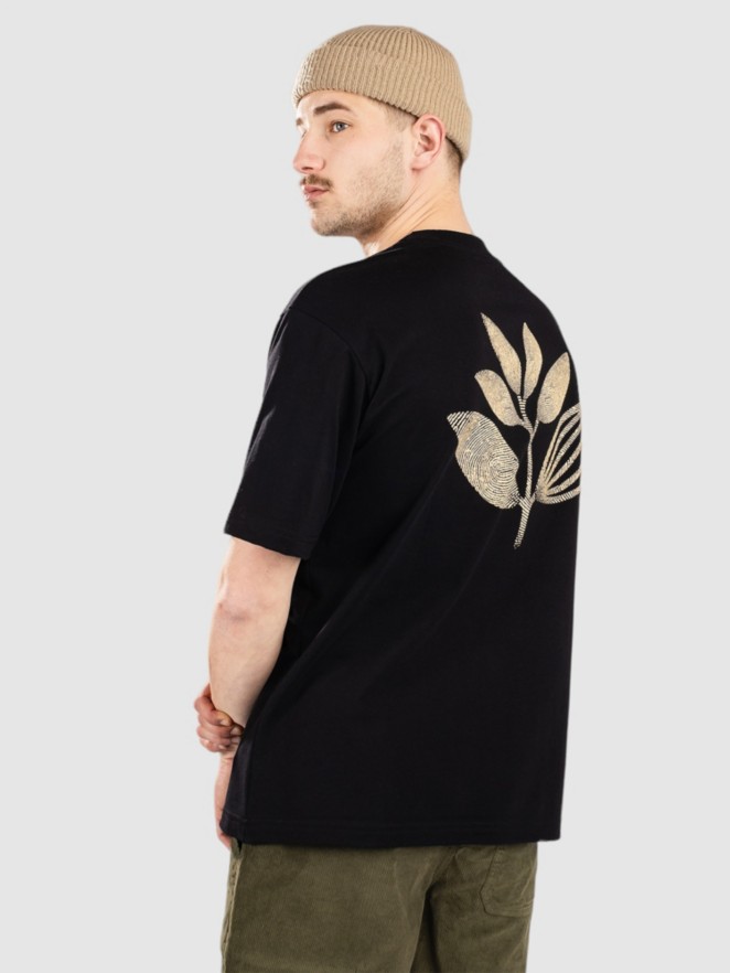 Magenta Fingerprint Plant T-shirt