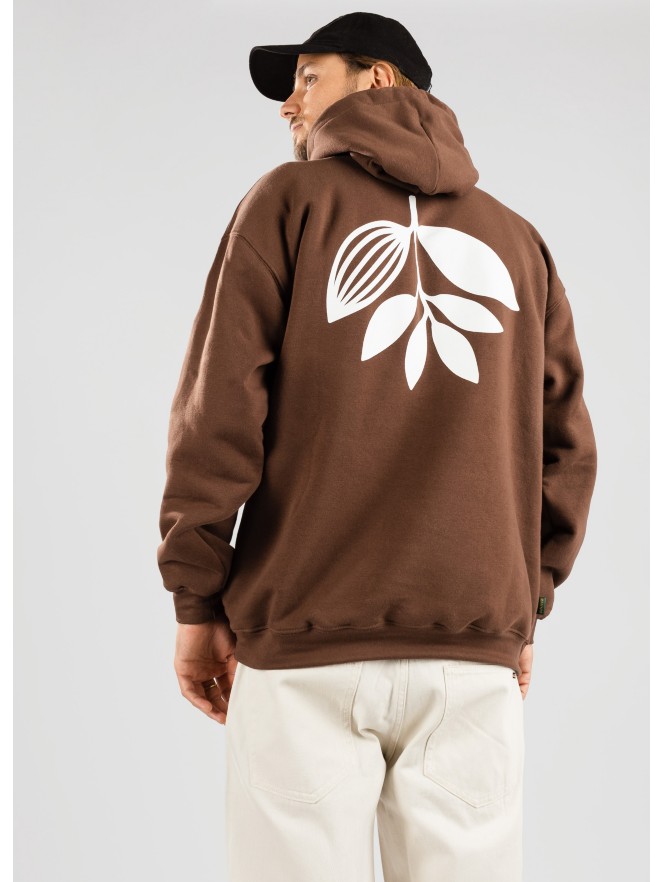 Magenta Invert Plant Sudadera con Capucha