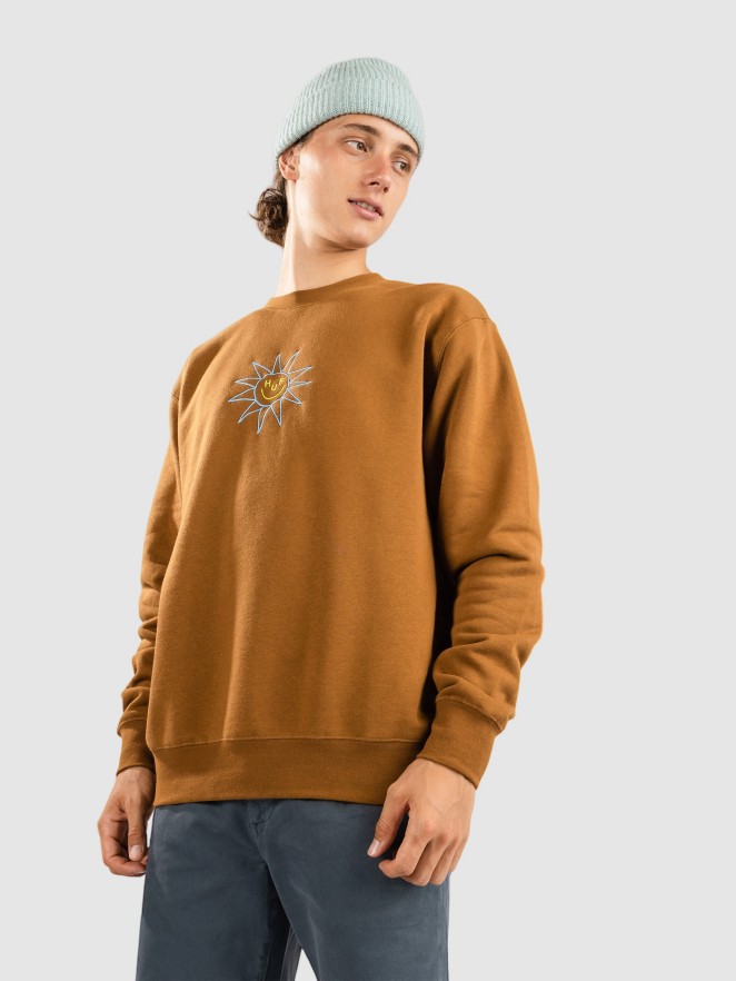 HUF Sun Guy Crewneck Sweater