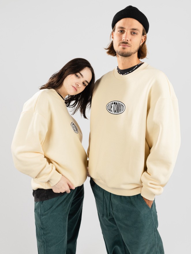 Blue Tomato Oval Emb Crew Sweater