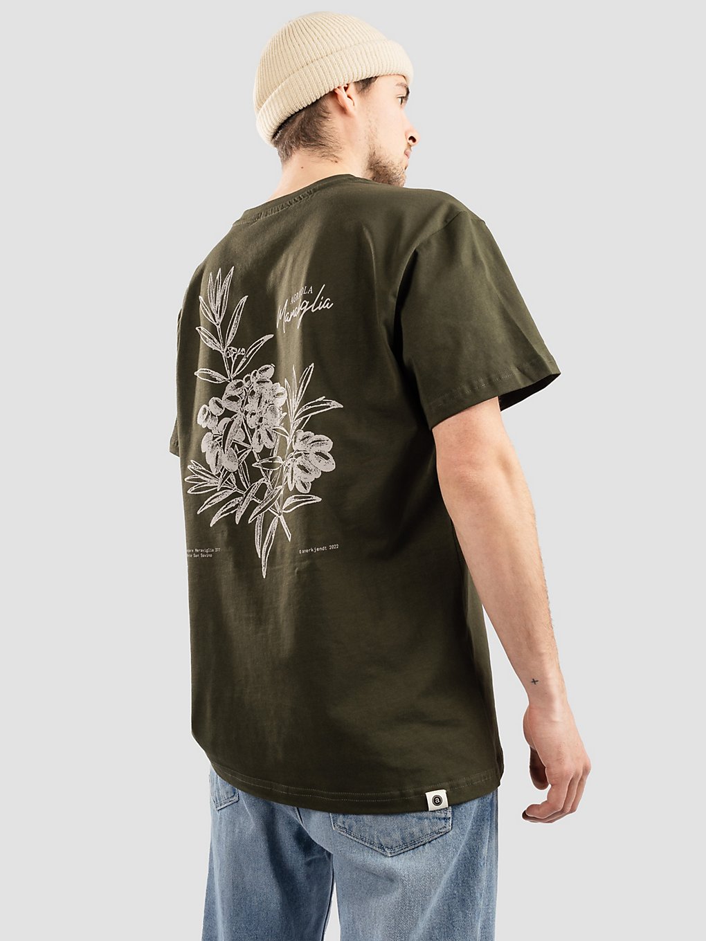 Anerkjendt Akkikki Olive2 T-Shirt forest night kaufen