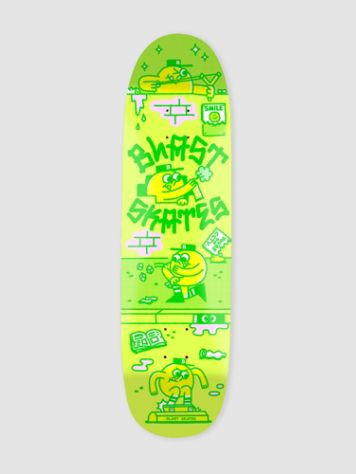 Blast Skates Wild in The Streets 8.5&quot; Shaped Skateboard Deck