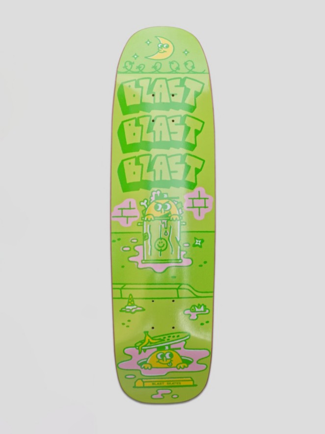 Blast Skates Wild in The Streets 8.7″ Shaped Skateboard D