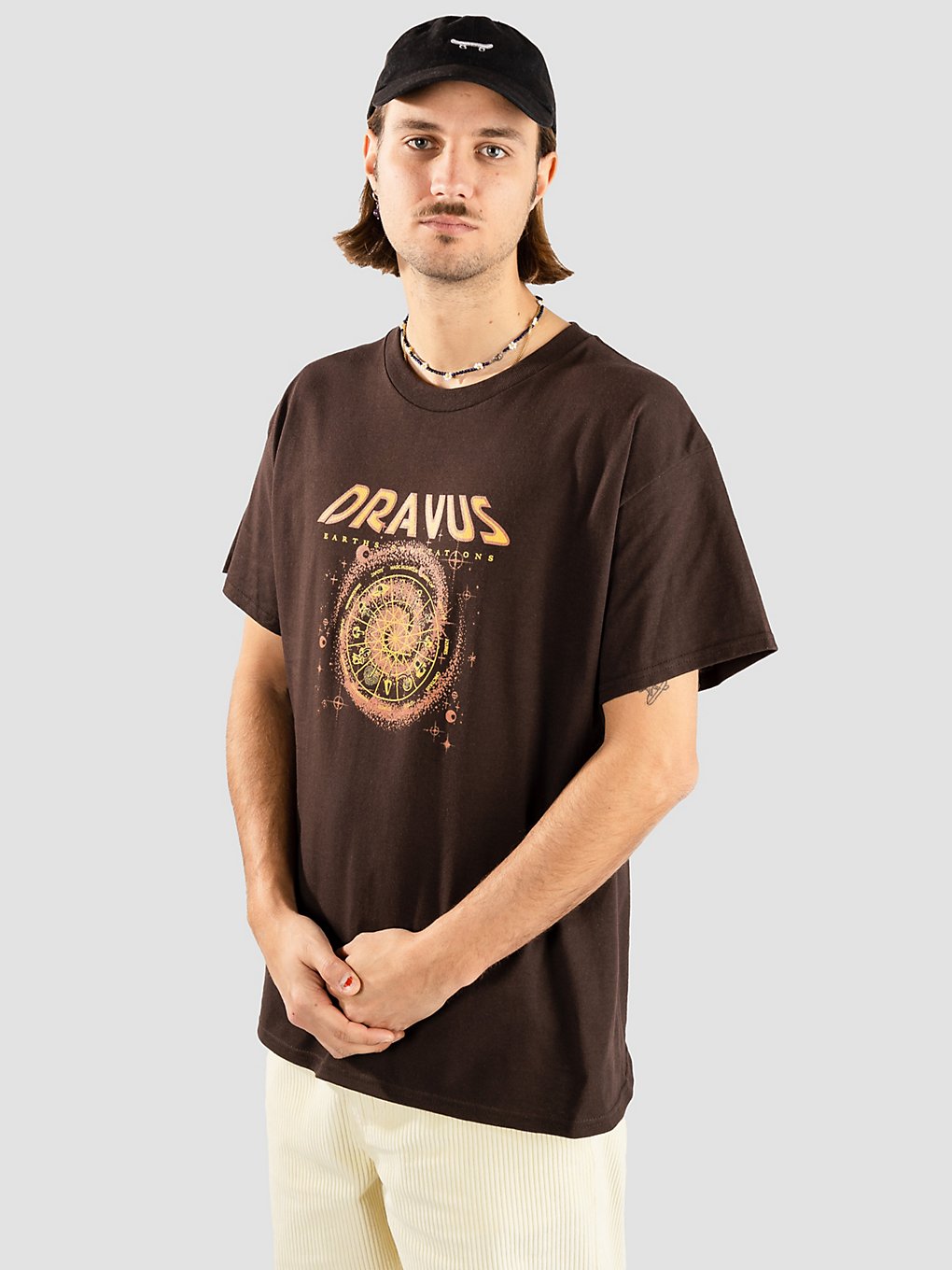Dravus Earth Salutation T-Shirt brown kaufen