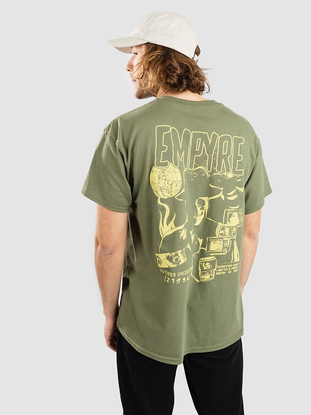 Empyre Future Uncertain T-Shirt olive kaufen